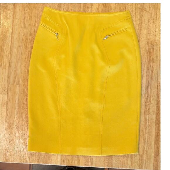 Yellow Midi Skirt - Picture 1 of 5